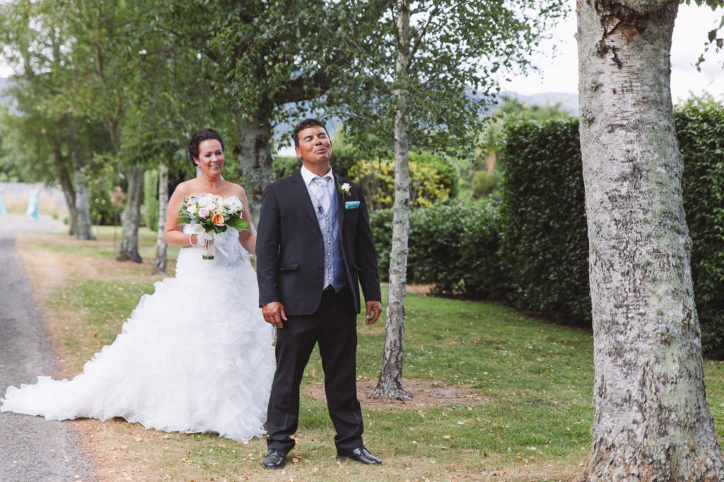 New Zealand wedding videographer Binh Trinh at Tatum Park with Michelle 2 - first look