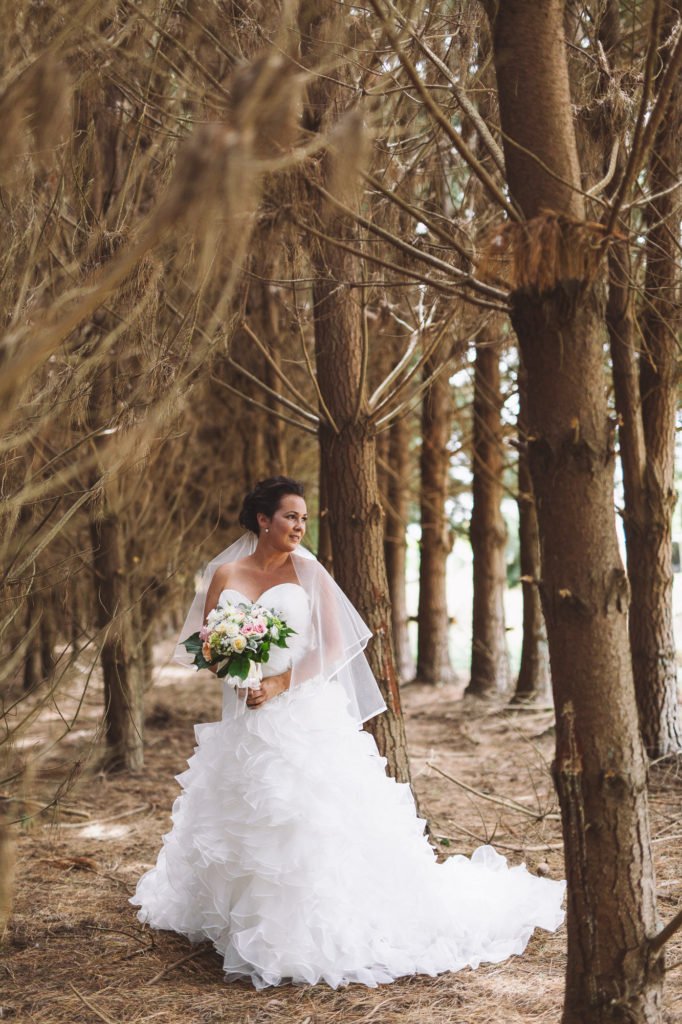 New Zealand wedding videographer Binh Trinh at Tatum Park with Michelle 6 - stunning portrait of the bride